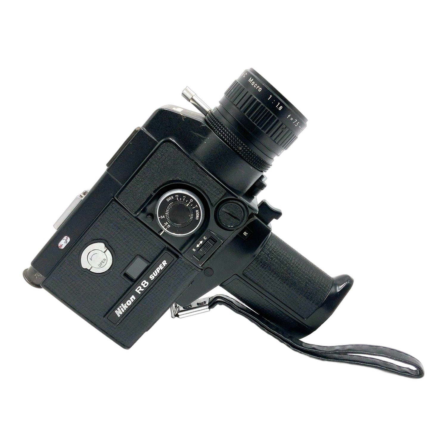 Nikon R8 Super Filmkamera mit Cine-Nikkor Zoom-C Macro 7,5-60mm 1:1.8 Super 8