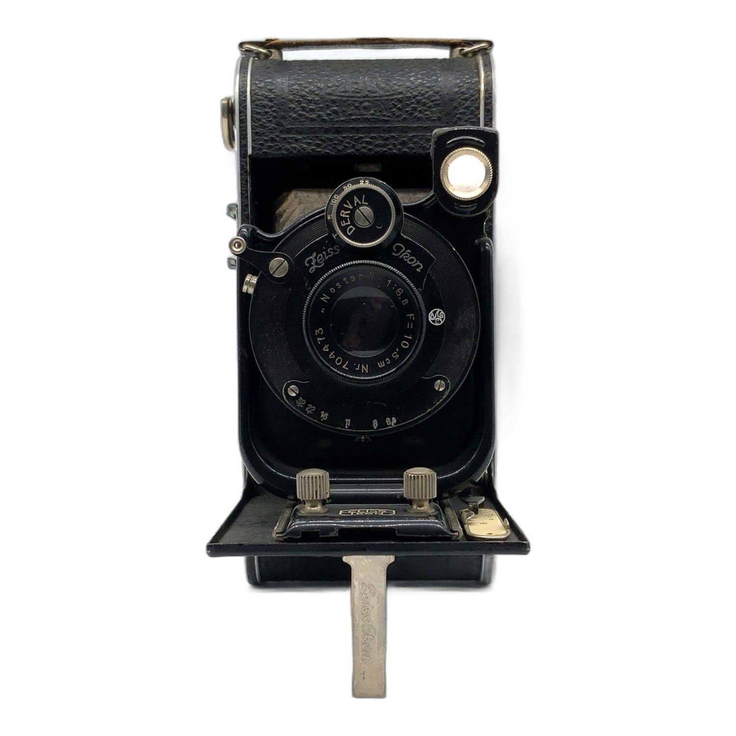 Zeiss Ikon Cocarette 0 Klappkamera mit Nostar 10,5cm 1:6.8 Balgenkamera