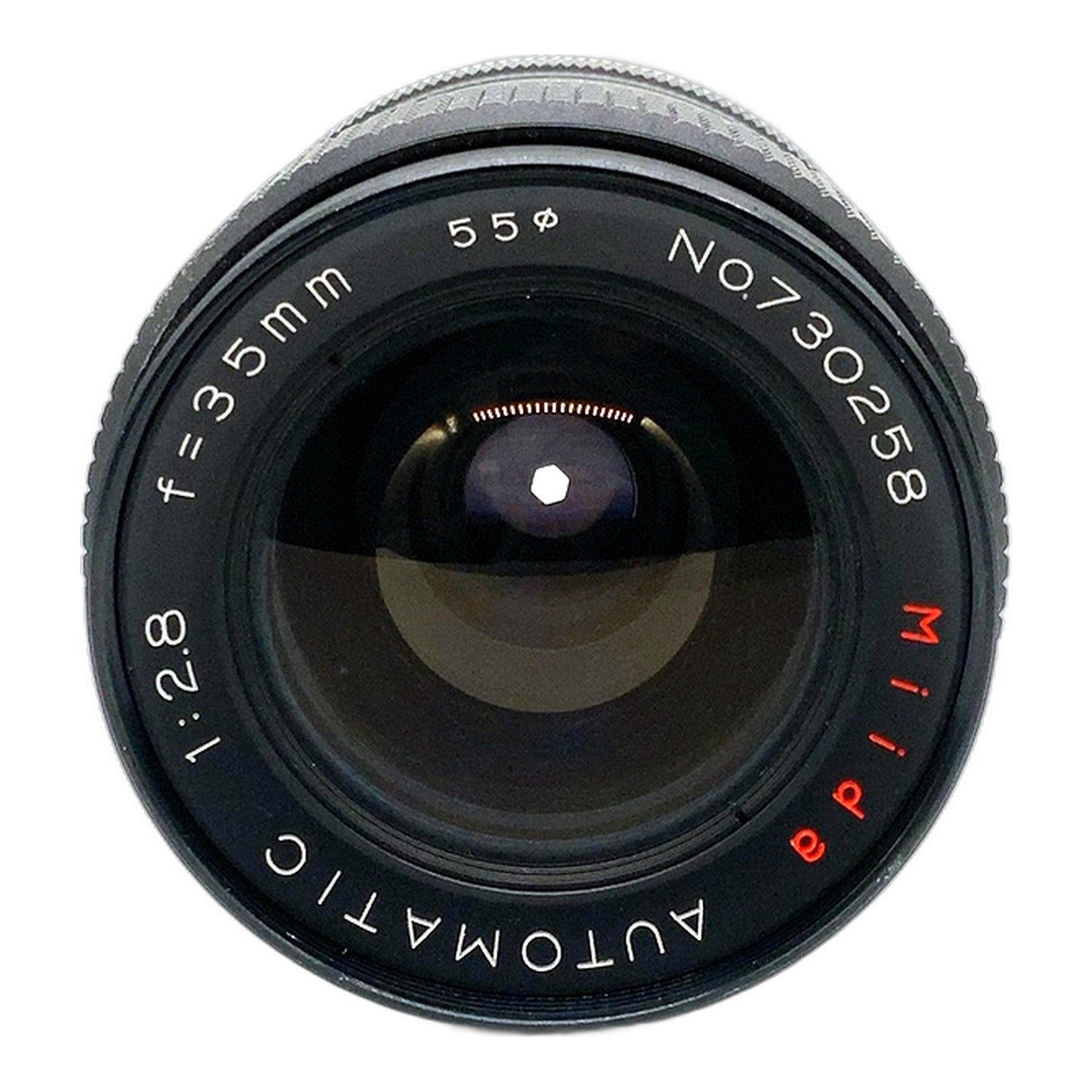 Miida Automatic 35mm 1:2.8 Objektiv manuell Festbrennweite (Nikon F) Text lesen!
