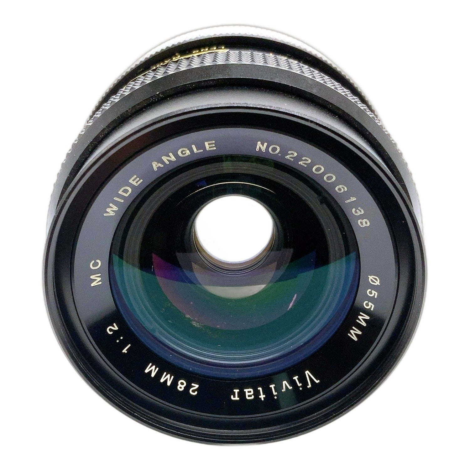 Vivitar MC Wide Angle 28mm 1:2 Objektiv Festbrennweite (Canon FD) Text lesen!