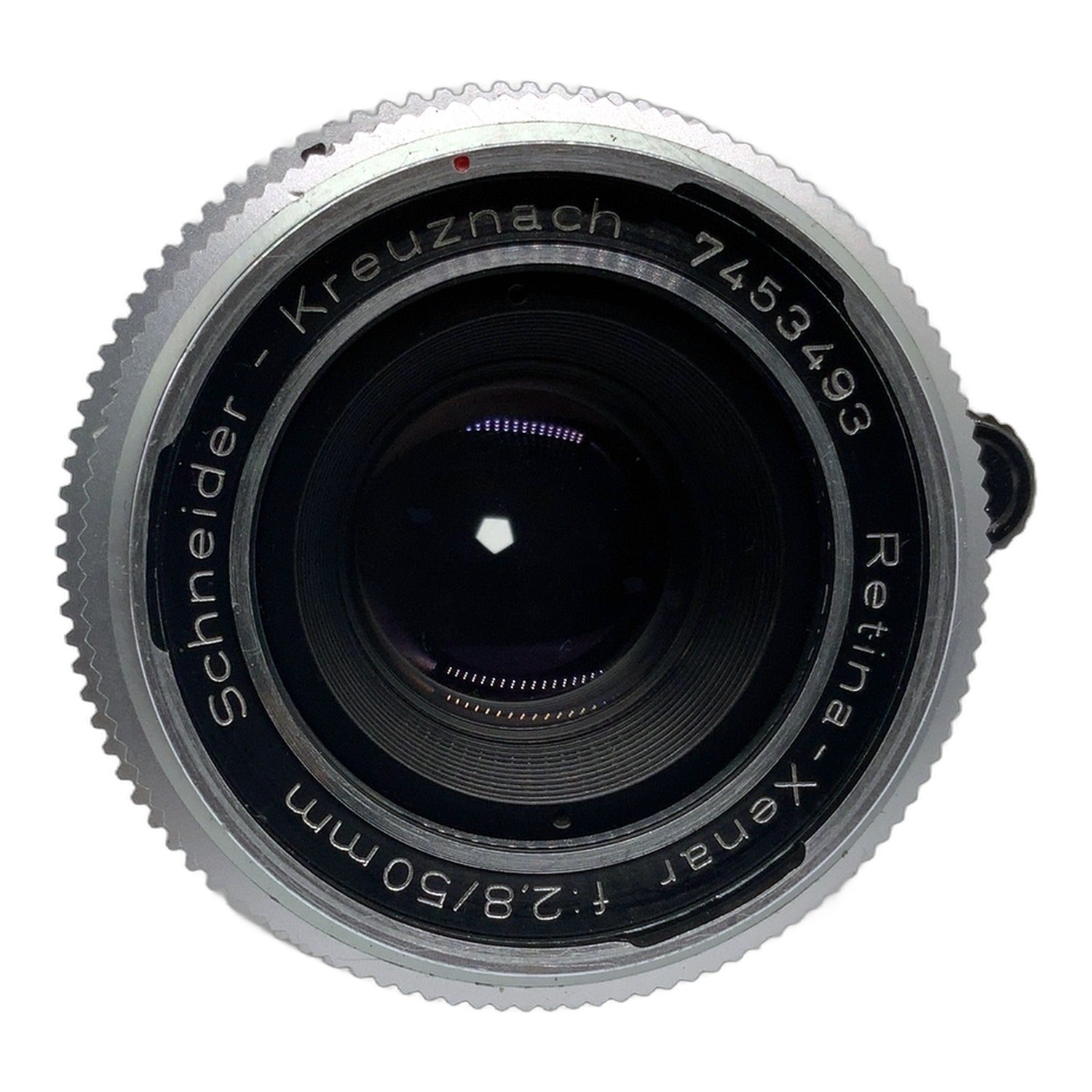 Schneider-Kreuznach Retina-Xenar Compur 50mm 1:2.8 mit Case (DKL Kodak Retina)