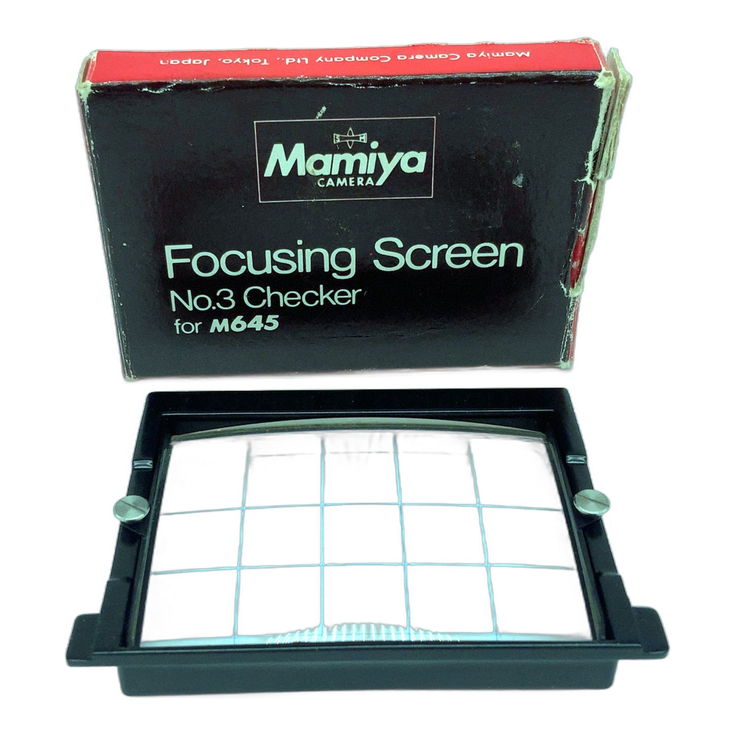Mamiya Focusing Screen No. 3 Checker for M645 Mattscheibe in OVP Kamerazubehör