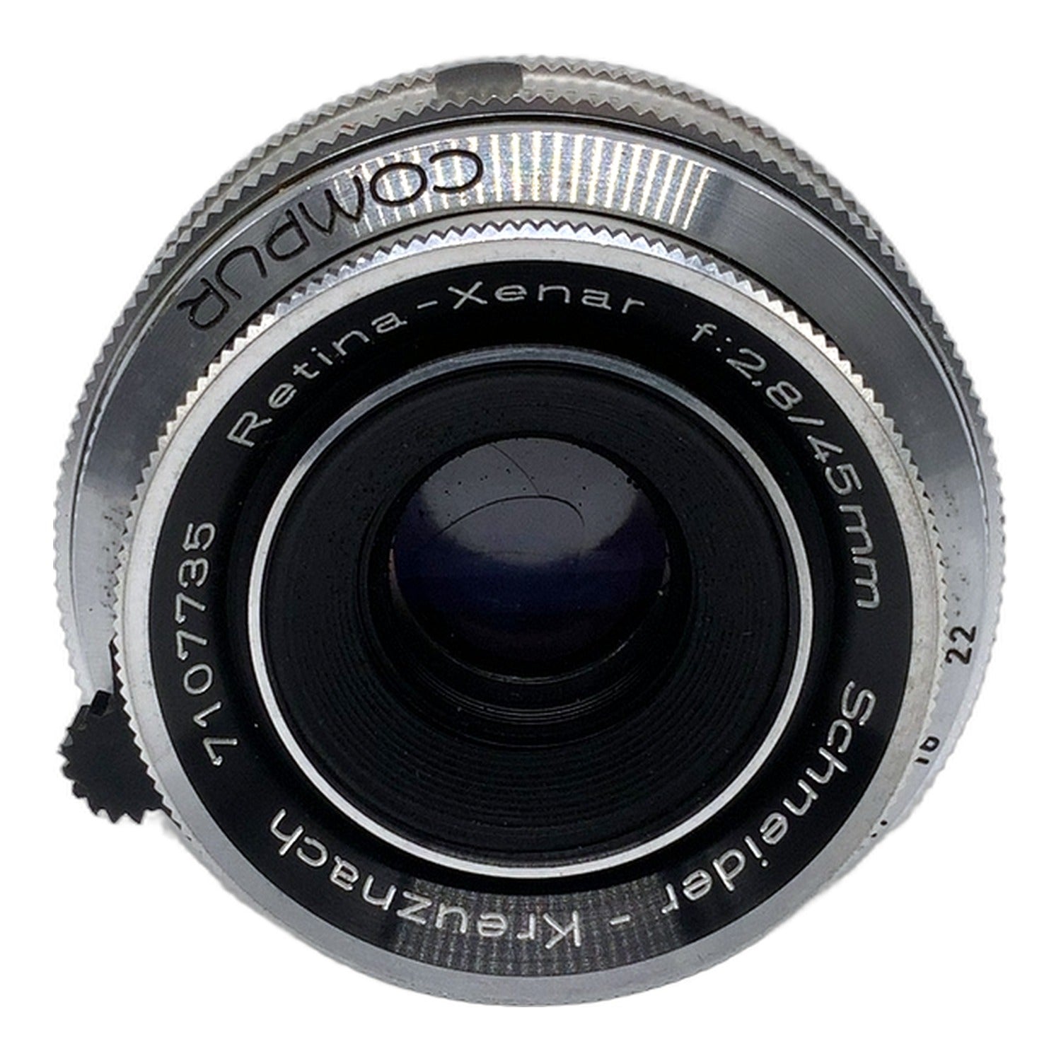 Schneider-Kreuznach Retina-Xenar Compur 45mm 1:2.8 Objektiv Festbrennweite