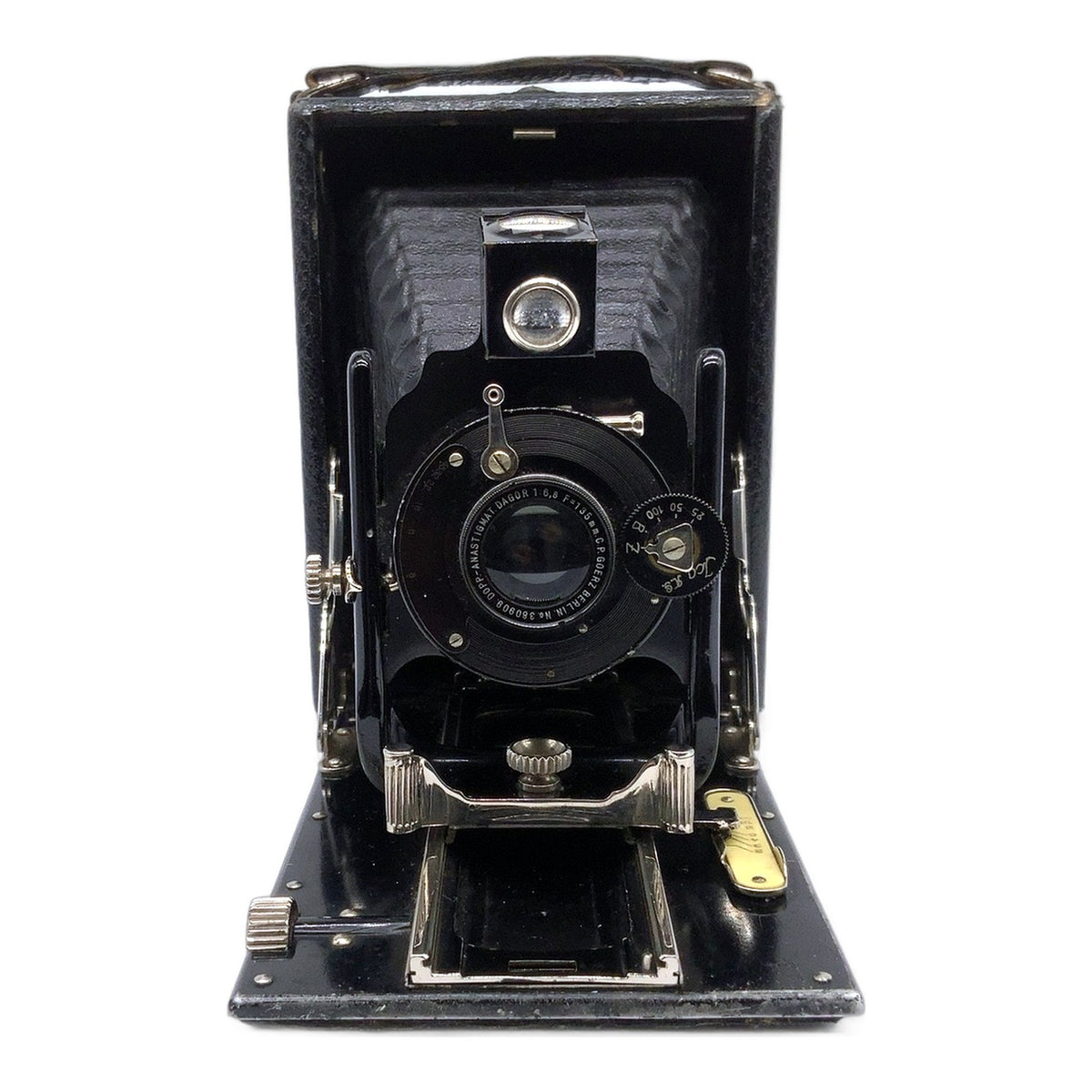 ICA Hekla 168 Plattenkamera mit Dopp.-Anastigmat Dagor 135mm 1:6.8 Plate Camera