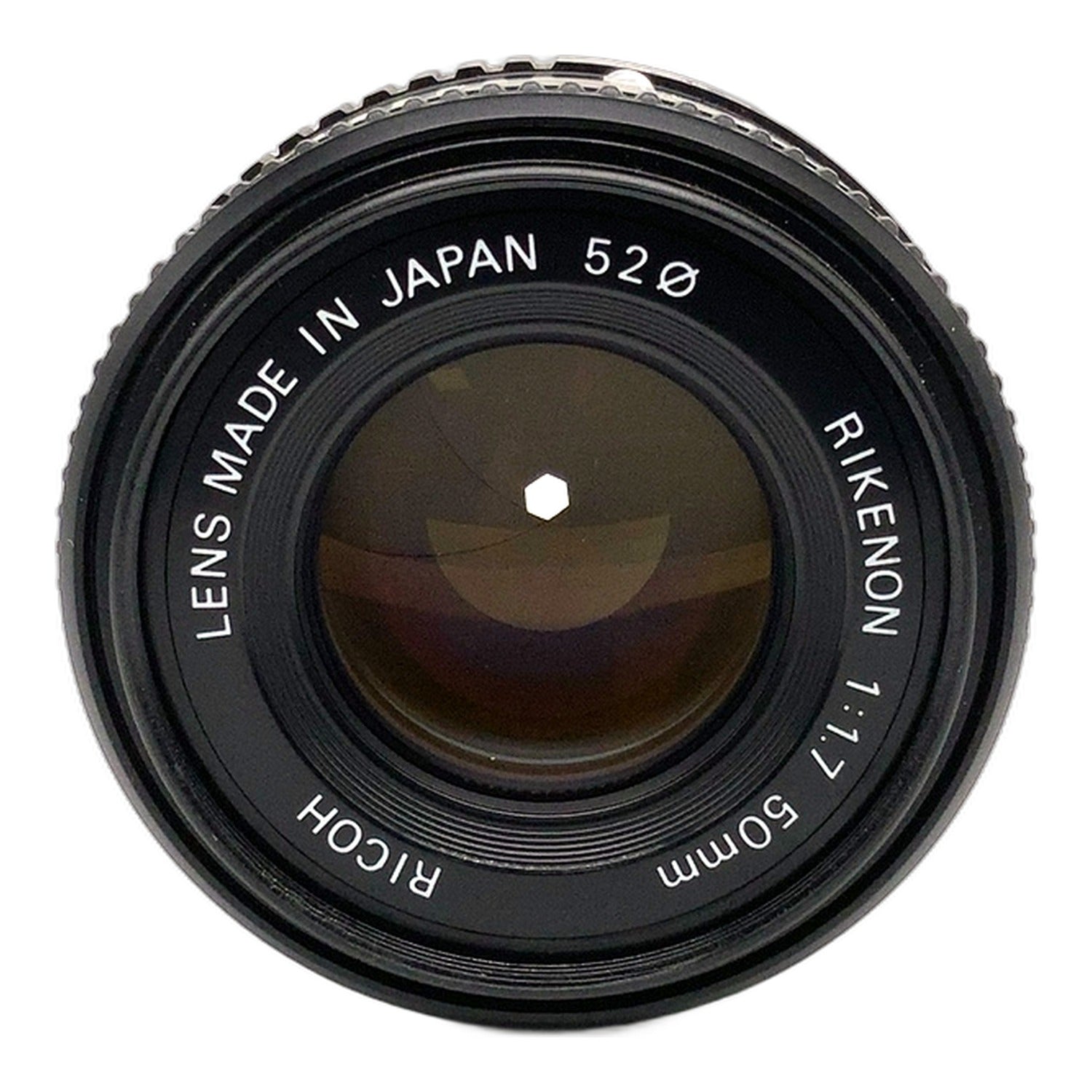 Ricoh Rikenon 50mm 1:1.7 Objektiv Manual Focus manuell Festbrennweite (Pentax K)