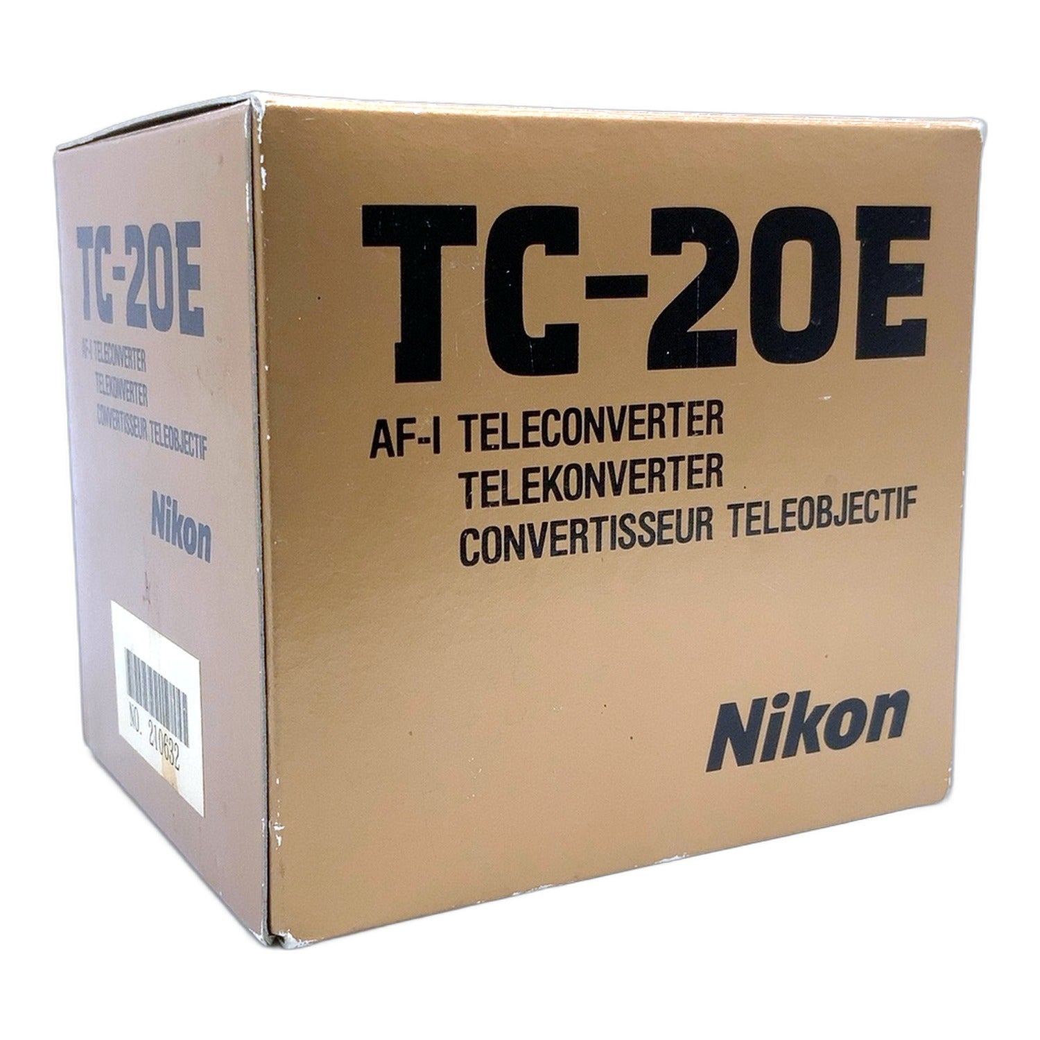 Nikon TC-20E Telekonverter OVP-Karton Tasche Bunt Camera Bag Kameratasche