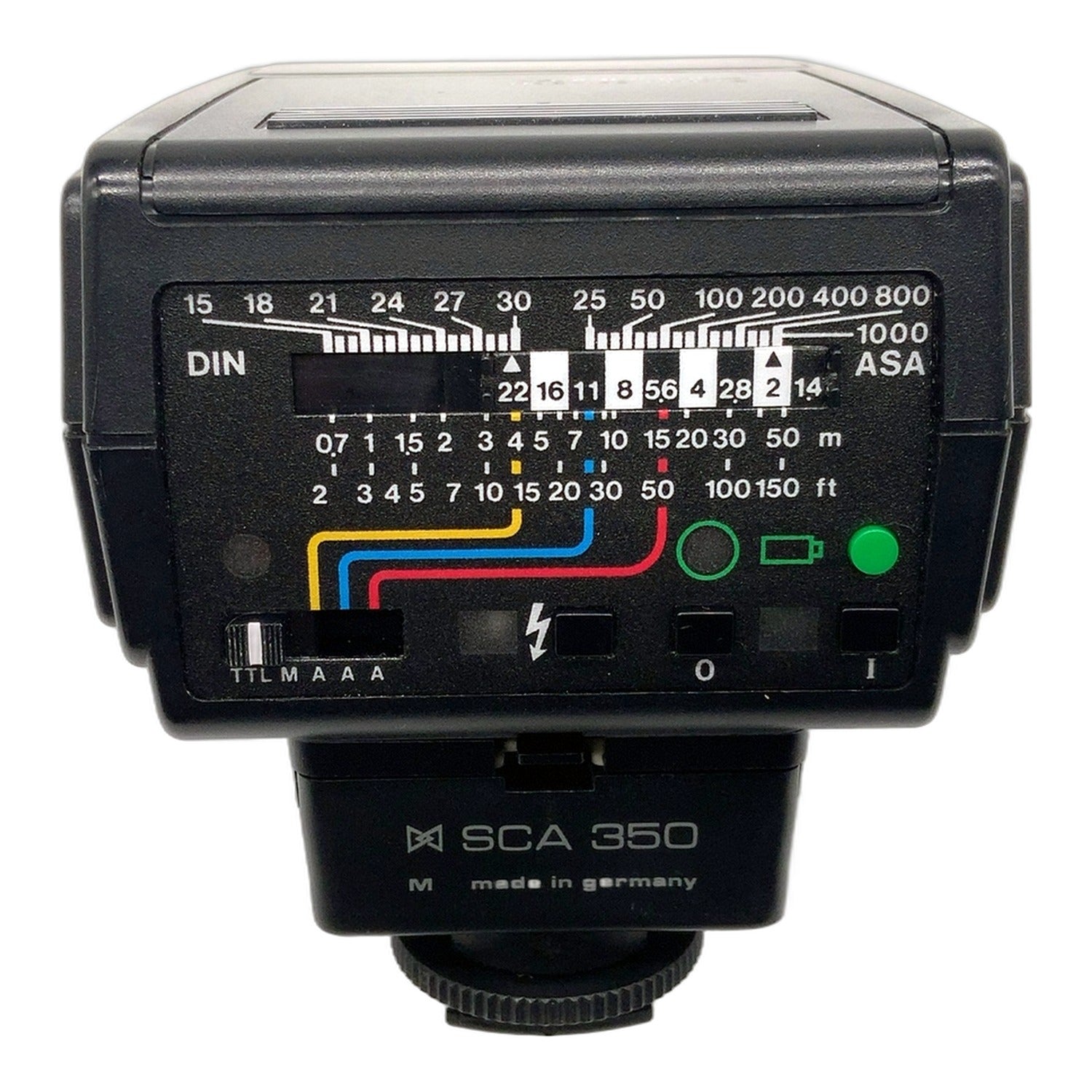 Metz 32 CT 3 Blitzgerät für Leica R Kamera Blitz Flash mit SCA 350