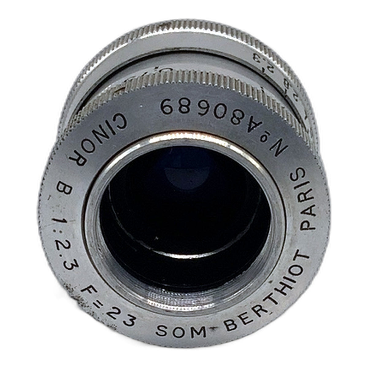 SOM Berthiot Cinor B 23mm 1:2.3 Objektiv manuell Festbrennweite (D-Mount)
