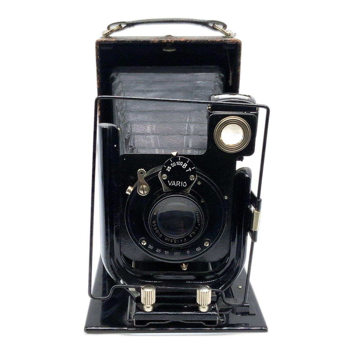 Plattenkamera mit Wirgin Anastigmat Gewironar 13,5cm 1:6-3 Vario Plate Camera