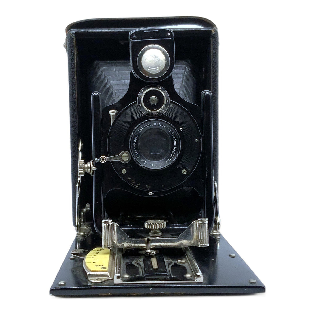 ICA Teddy 146 Plattenkamera mit Extra-Rapid-Aplanat Helios 13cm 1:8 Plate Camera