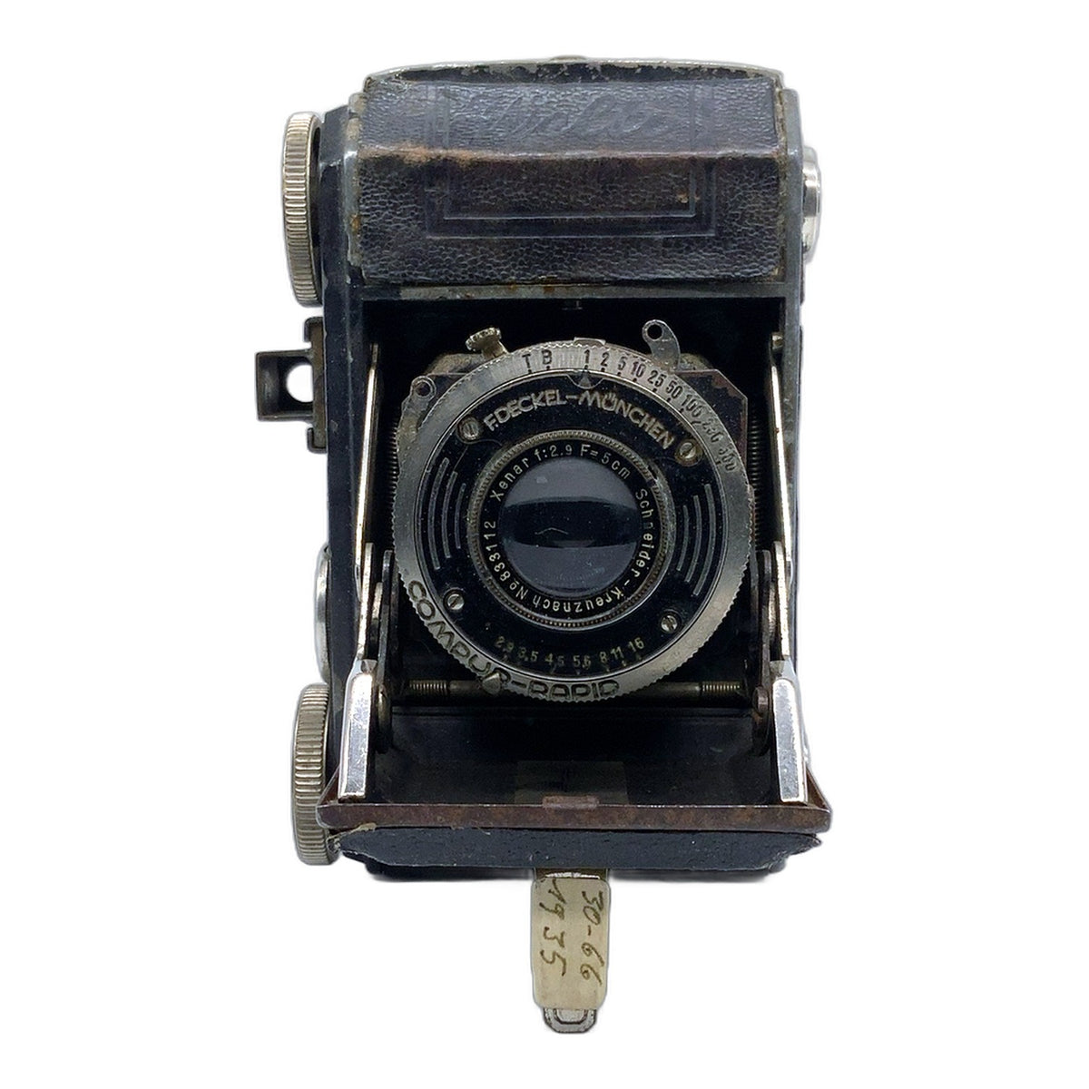 Welta Welti Klappkamera mit Xenar 50mm 1:2.9 Compur-Rapid Balgenkamera