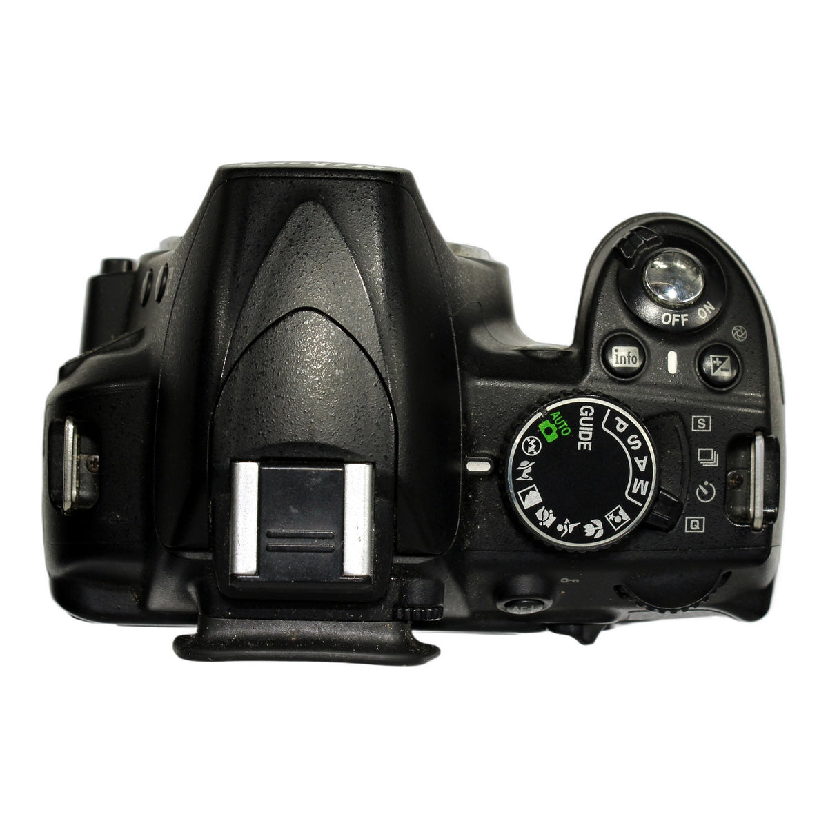 Nikon D3100 DSLR Body Digitalkamera Spiegelreflexkamera (Nikon AF)