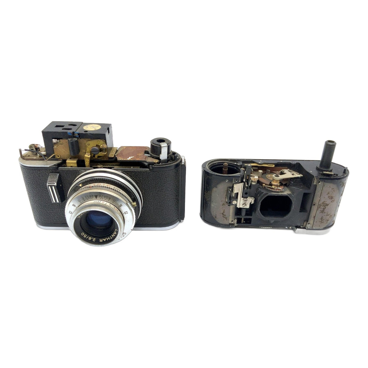 Voigtländer Vitomatic II CS Messsucherkamera mit 2,8/50mm Prontor-Matic 125