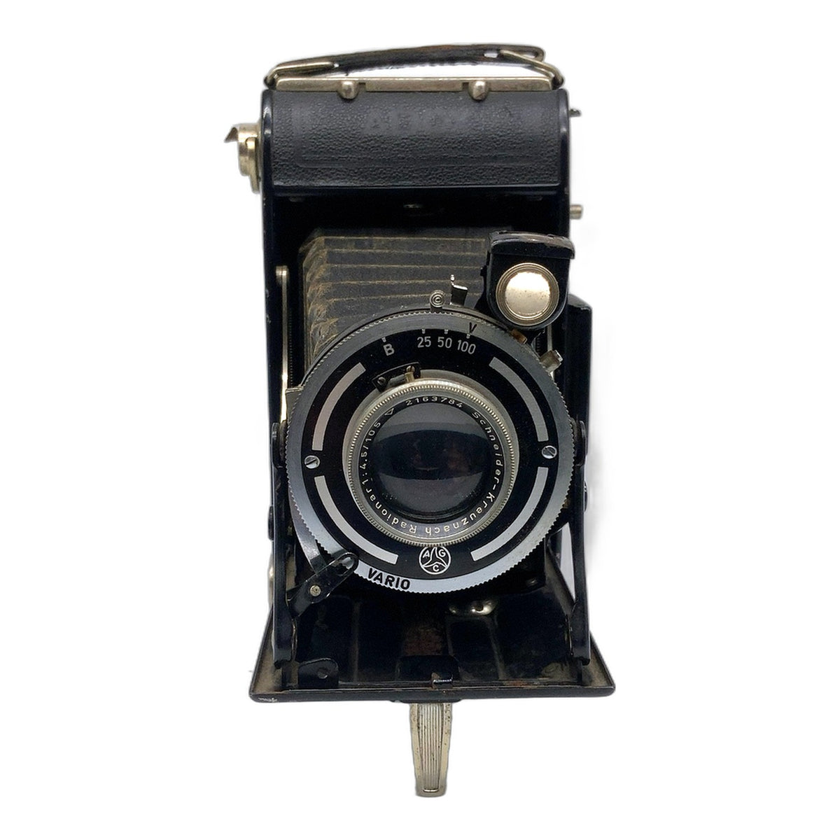 ADOX Sport Klappkamera mit Radionar 1:4.5 105mm Vario Balgenkamera