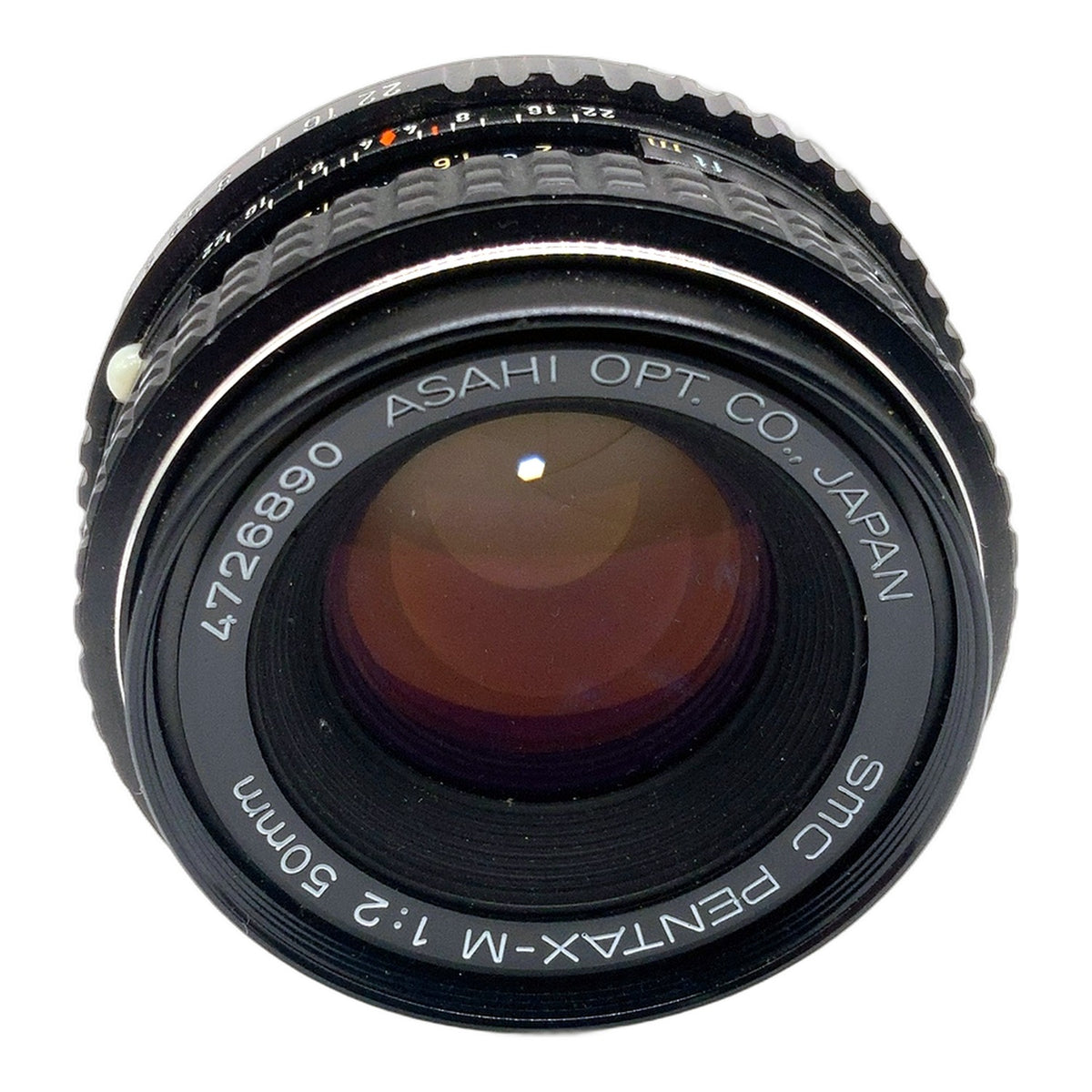 Asahi Pentax SMC Pentax-M 50mm 1:2 Objektiv Festbrennweite (Pentax K) Pilz!