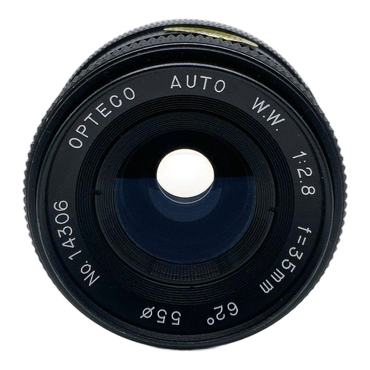 Opteco Auto W.W. 35mm 1:2.8 Objektiv Manual Focus manuell Festbrennweite (M42)