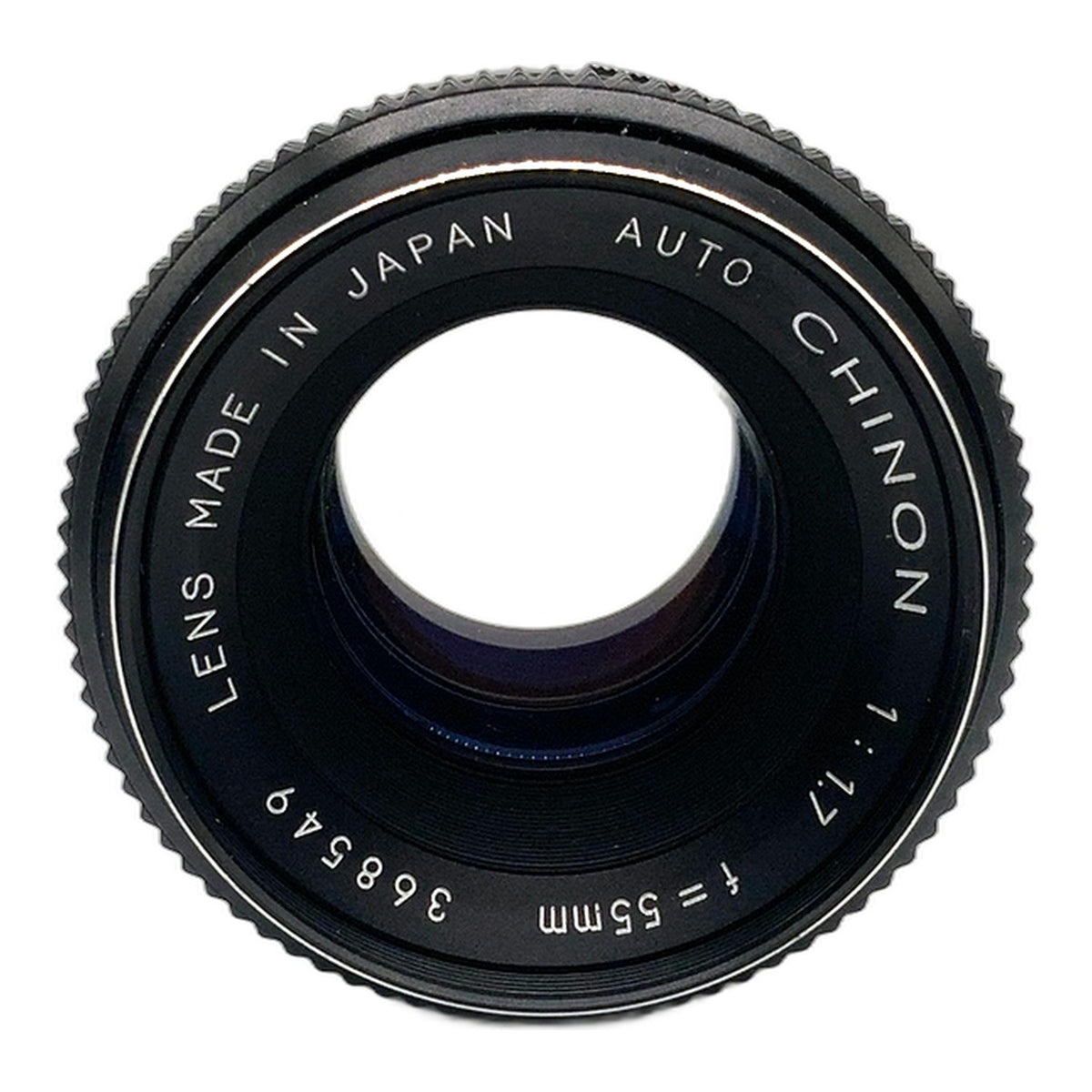 Chinon Auto 55mm 1:1.7 Objektiv manuell Festbrennweite (M42) Text lesen!