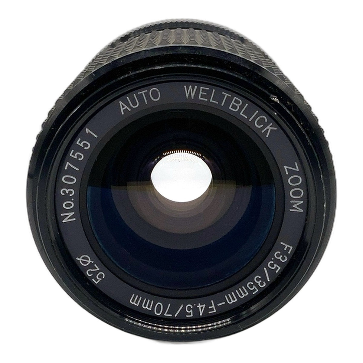 Weltblick Auto Zoom 35-70mm 1:3.5-4.5 Objektiv Zoomobjektiv (Minolta MD) Nebel!