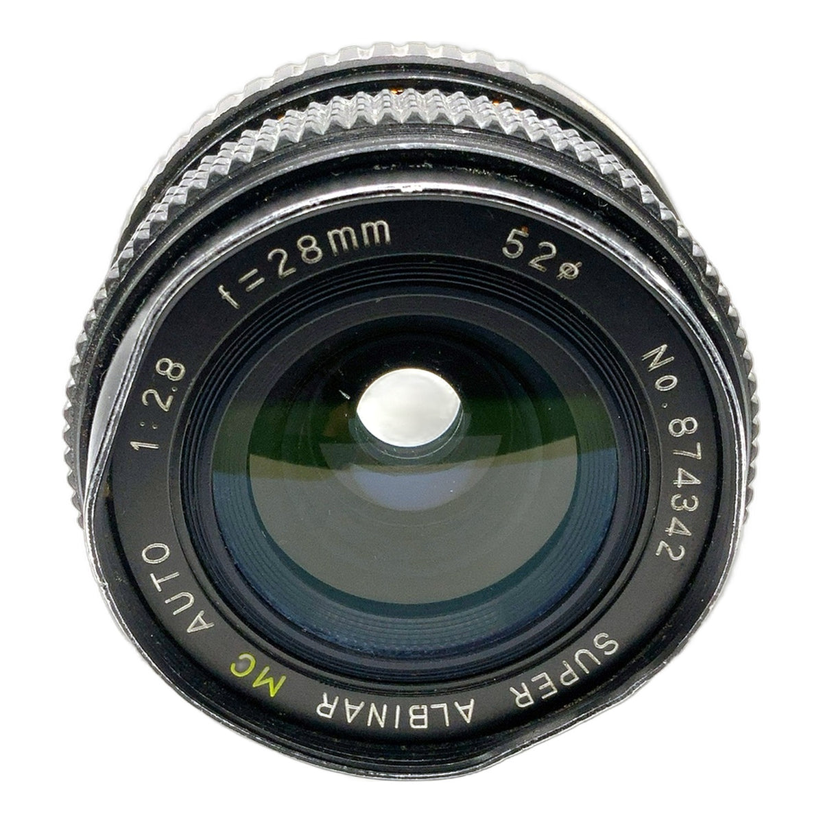 Albinar Super MC Auto 28mm 1:2.8 Objektiv manuell Festbrennweite (M42)