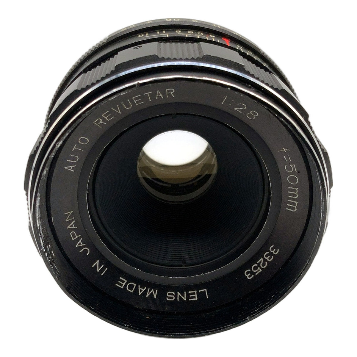 Revue Auto Revuetar 50mm 1:2.8 Objektiv manuell Festbrennweite (M42) Nebel!