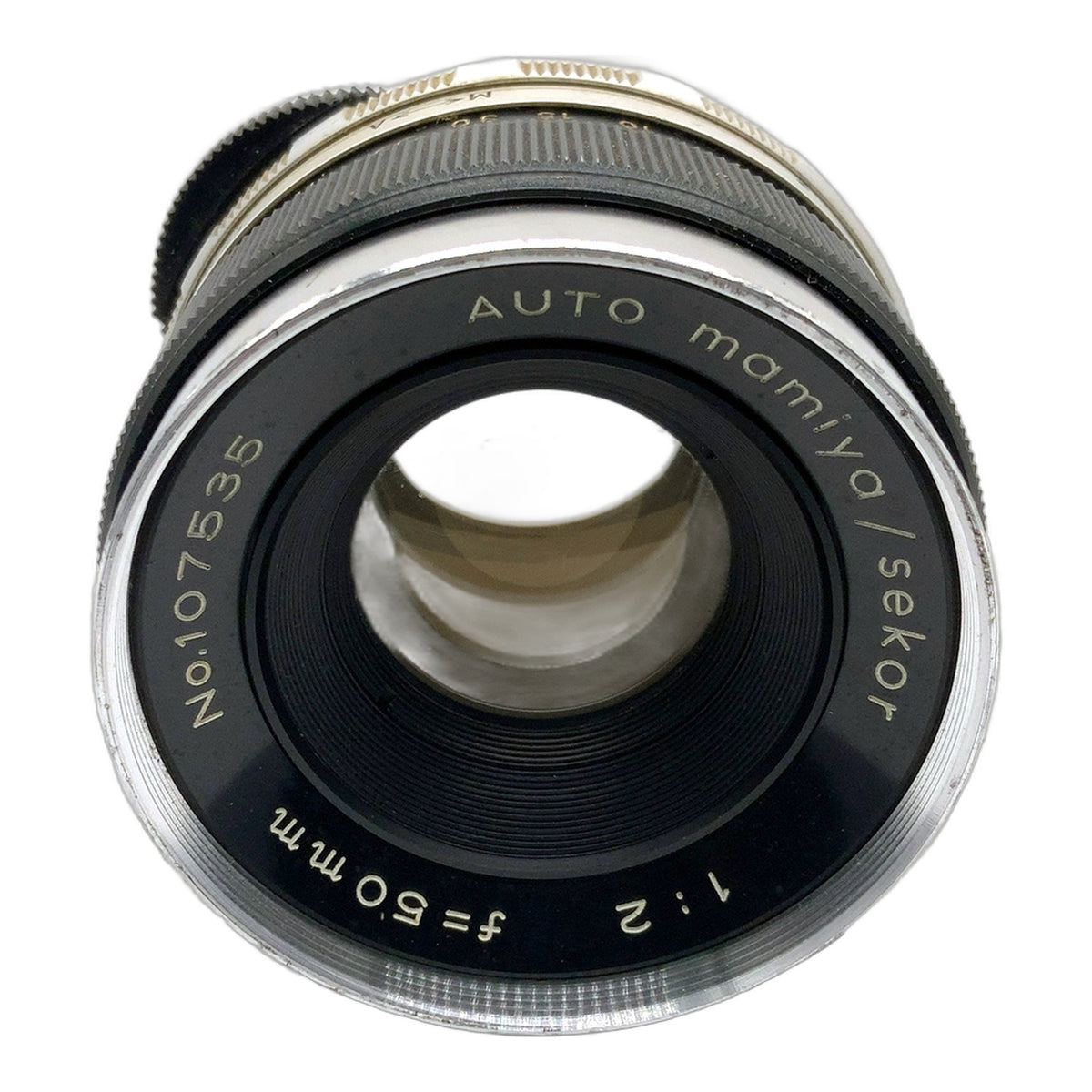Mamiya Auto Sekor 50mm 1:2 Objektiv MF Manual Focus manuell Festbrennweite (M42)