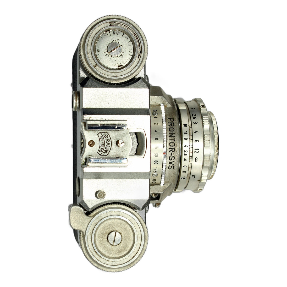 Braun Nürnberg Super Paxette Sucherkamera mit Cassarit 1:2.8 f=45mm