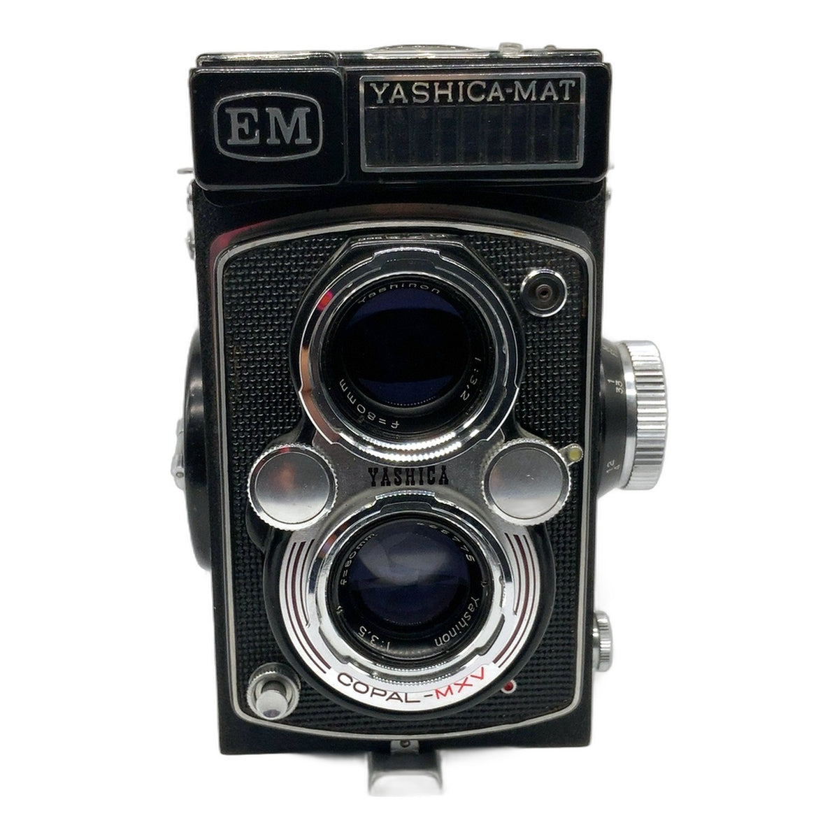 Yashica-Mat EM TLR mit Yashinon 80mm 1:3.5 Twin Lens Reflex zweiäugige Kamera