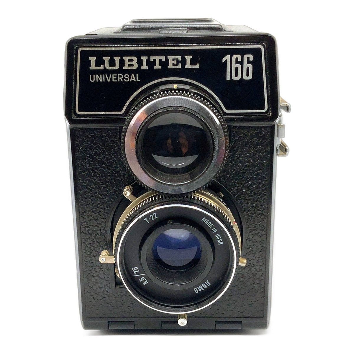 Lomo Lubitel 166 universal TLR mit T-22 75mm 1:4.5 USSR zweiäugige Kamera