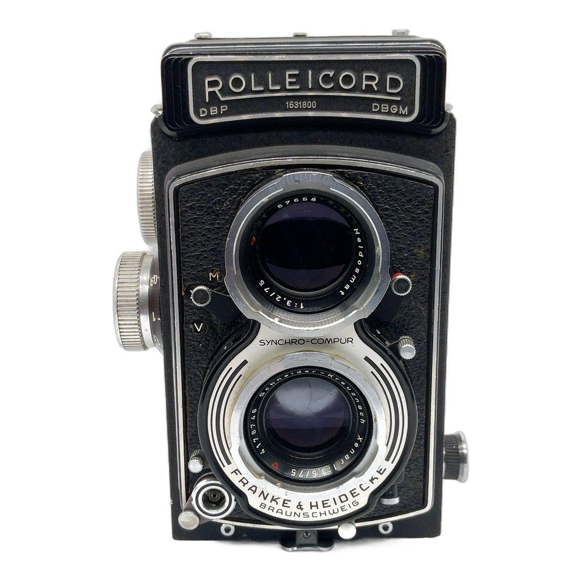 Rollei F&H Rolleicord V TLR mit Schneider-Kreuznach Xenar 75mm 1:3.5