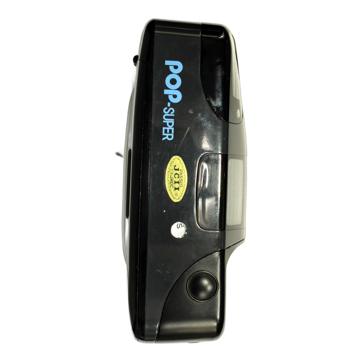 Konica Pop-Super Point&Shoot Schwarz Auto Flash Focus Free Analogkamera 35mm