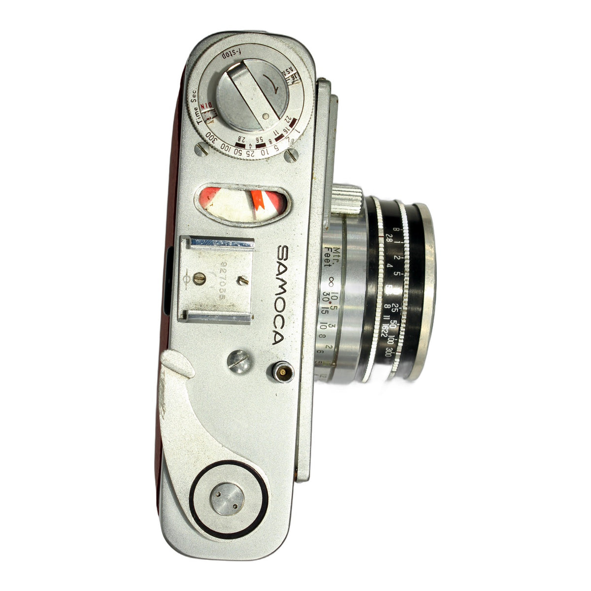 Samoca LE-II Messsucherkamera mit Samocar 50mm 1:2.8 Rangefinder Camera