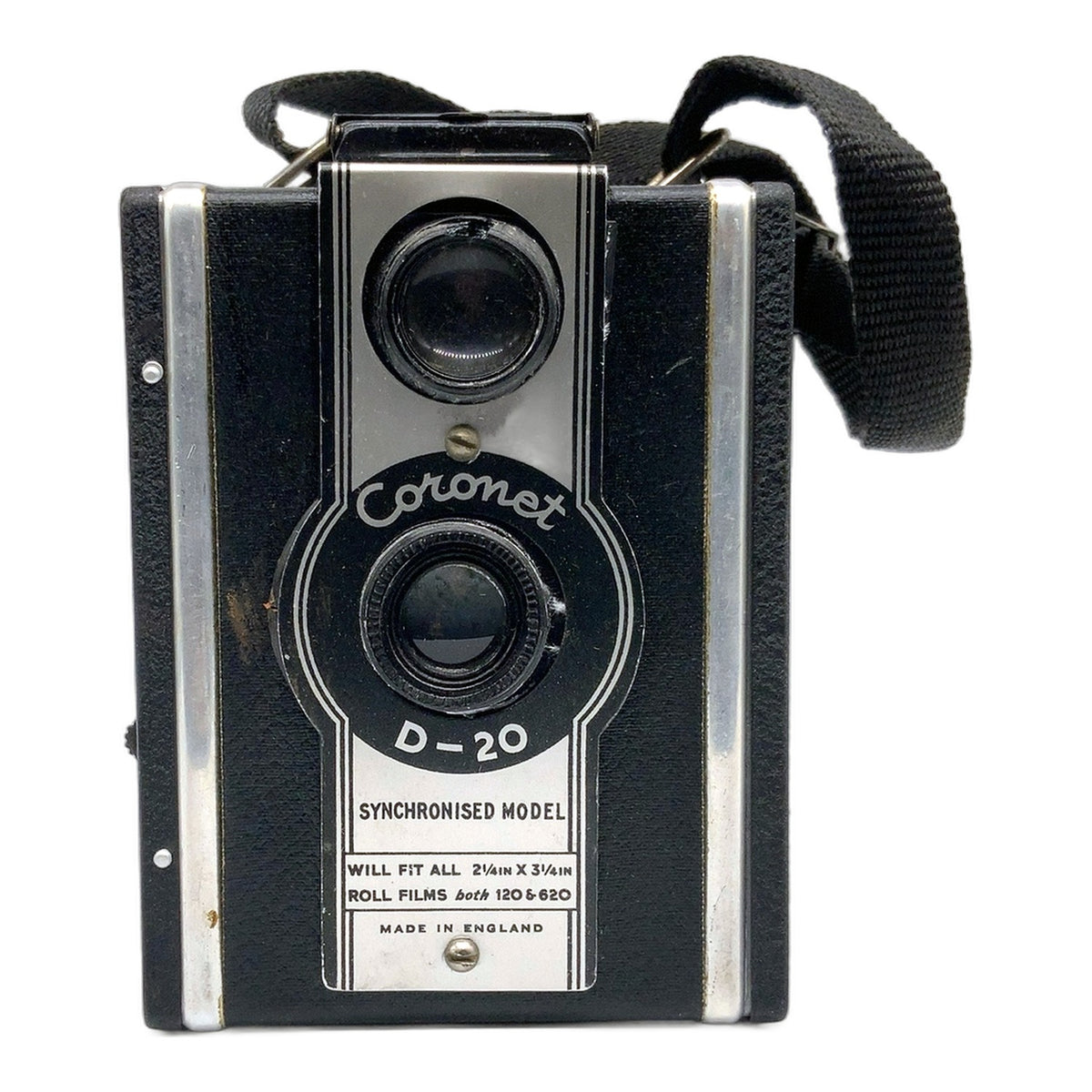 Coronet D-20 TLR Analogkamera Twin Lens Reflex zweiäugige Kamera