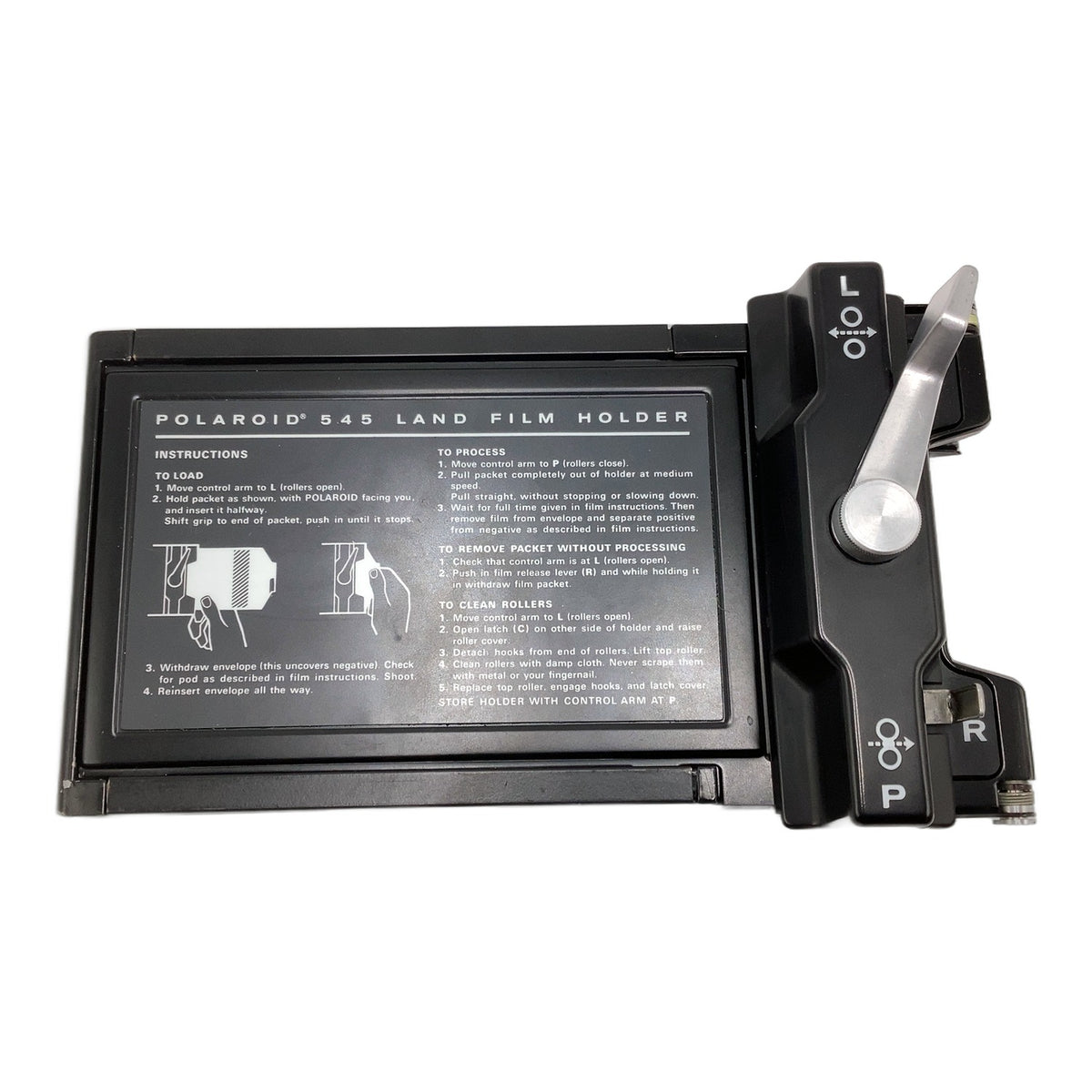 Polaroid Magazin Planfilmkassette 545 4x5 in OVP