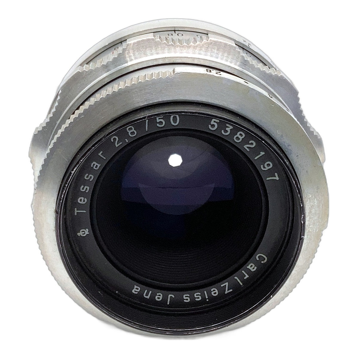 Carl Zeiss Jena Q1 compact Tessar 8 Blades 50mm 1:2.8 Objektiv (Altix)