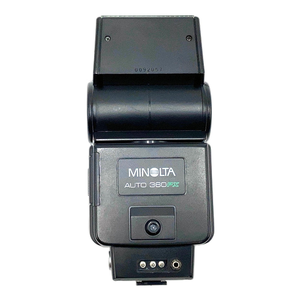 Minolta Auto 360PX Blitzgerät Kamera Blitz Aufsteckblitz Flash Licht
