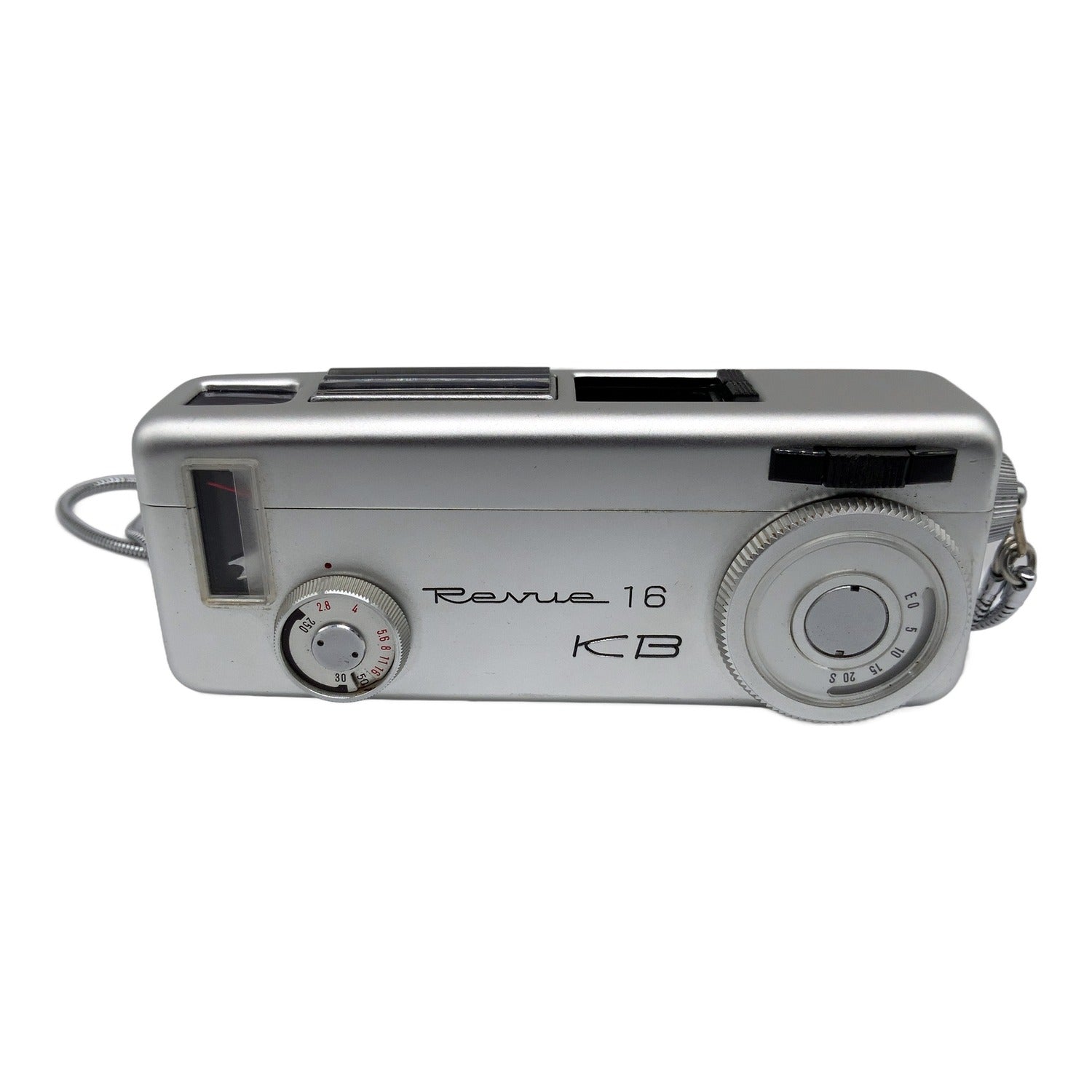 Revue KB 16 Miniaturkamera mit Rokkor 20mm 1:2.8 mit Tasche Subminiaturkamera