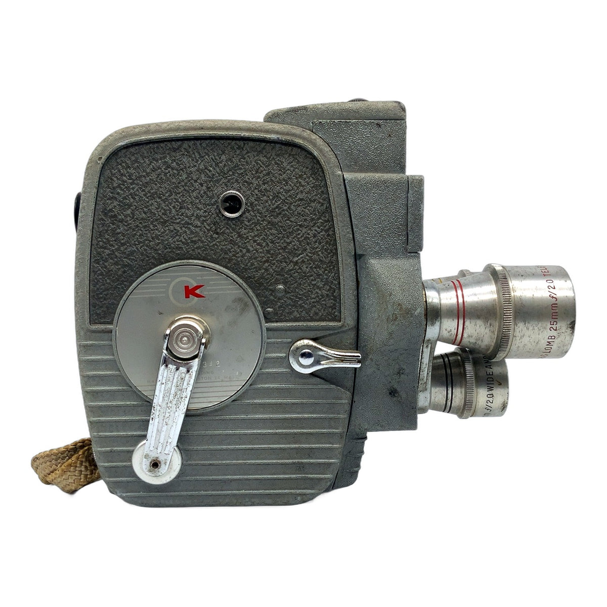 Keystone Electric Eye K-4C Filmkamera mit 25mm 1:2.0/9mm 1:2.0/12.7mm 1:2.0