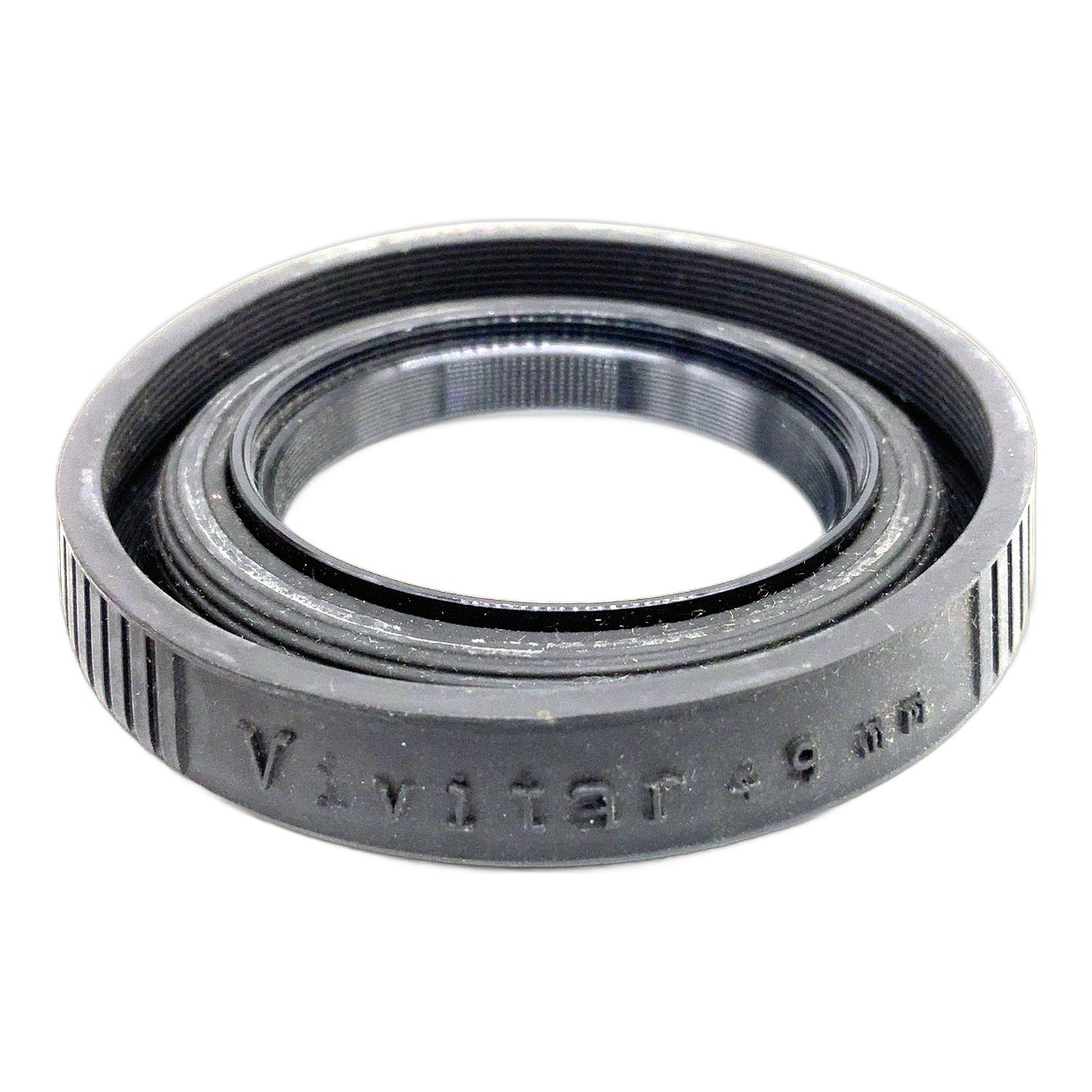 Vivitar 49mm Gegenlichtblende Gummi Lens Hood Streulichtblende