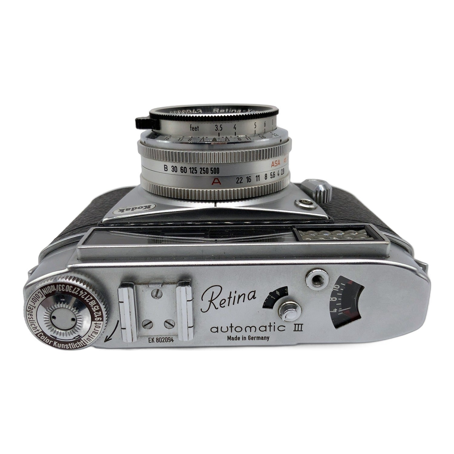 Kodak Retina Automatic III Messsucherkamera mit Retina-Xenar 45mm 1:2.8 Compur