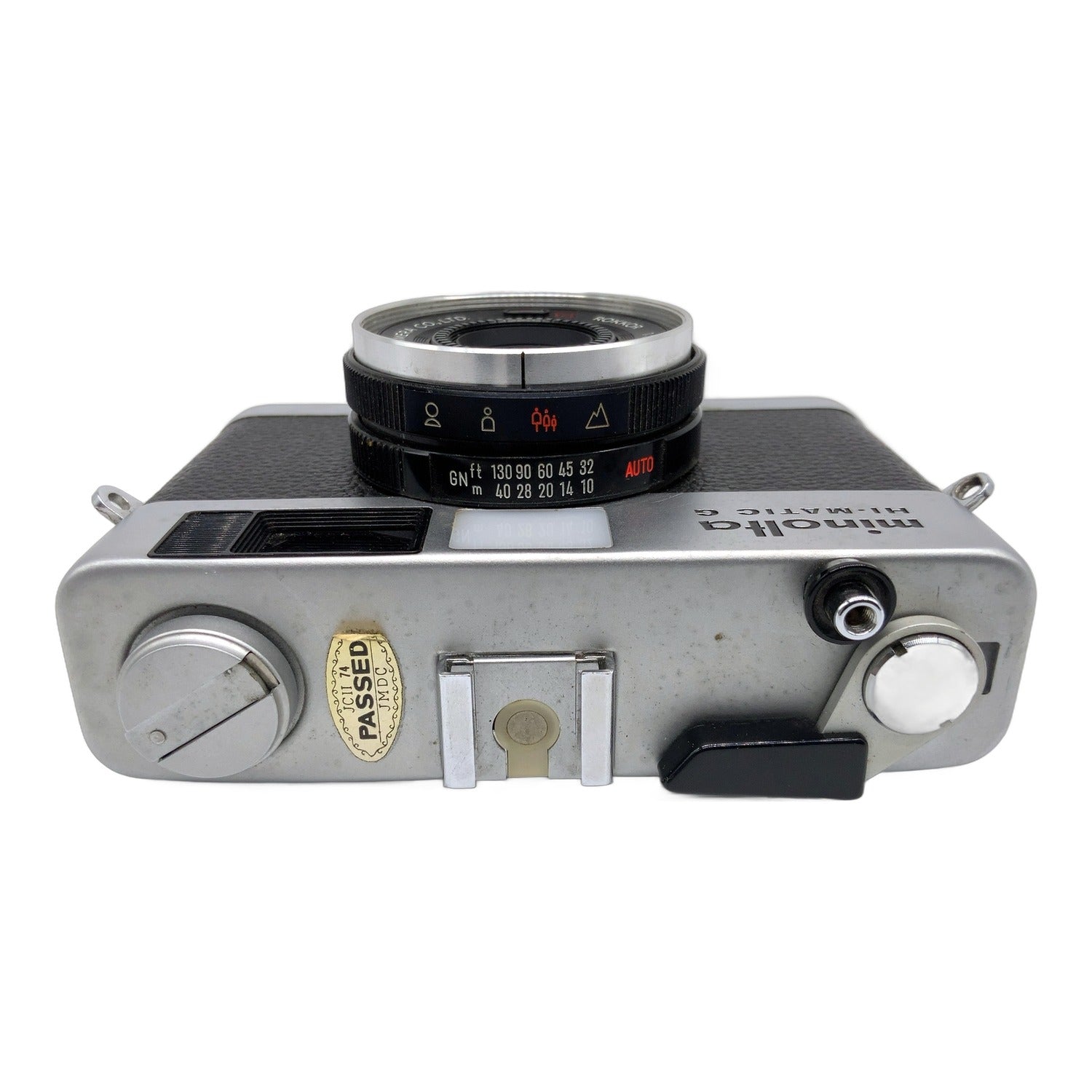 Minolta Hi-Matic G Sucherkamera mit Rokkor 38mm 1:2.8 !Beli Defekt!