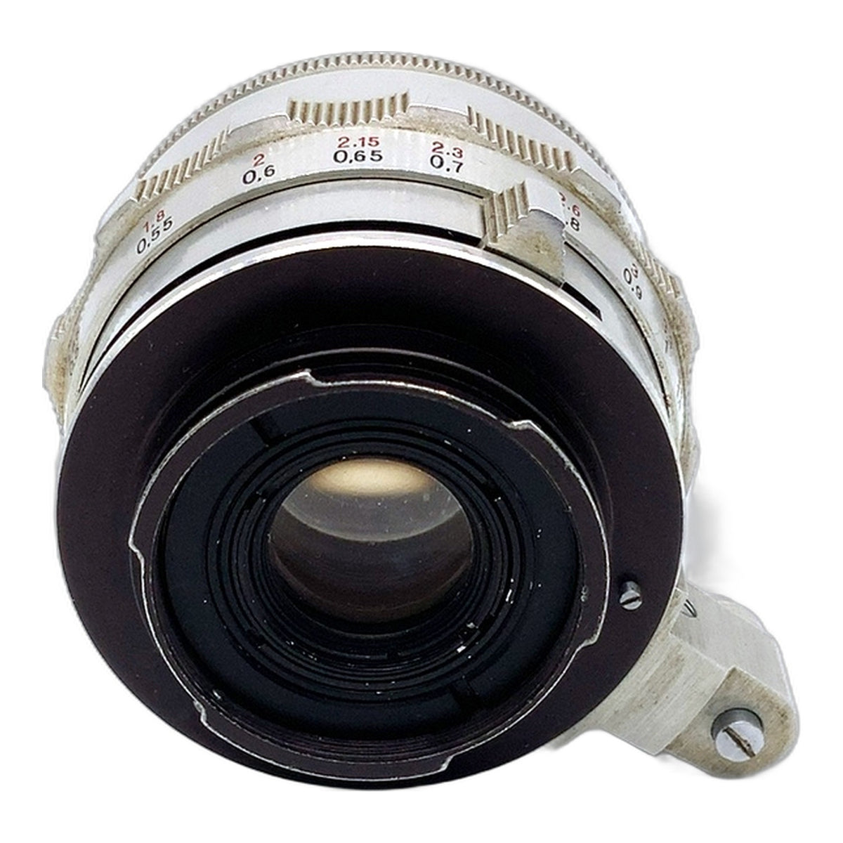 Carl Zeiss Jena Q1 Tessar 50mm 1:2.8 Objektiv Festbrennweite (EXA) Text lesen!
