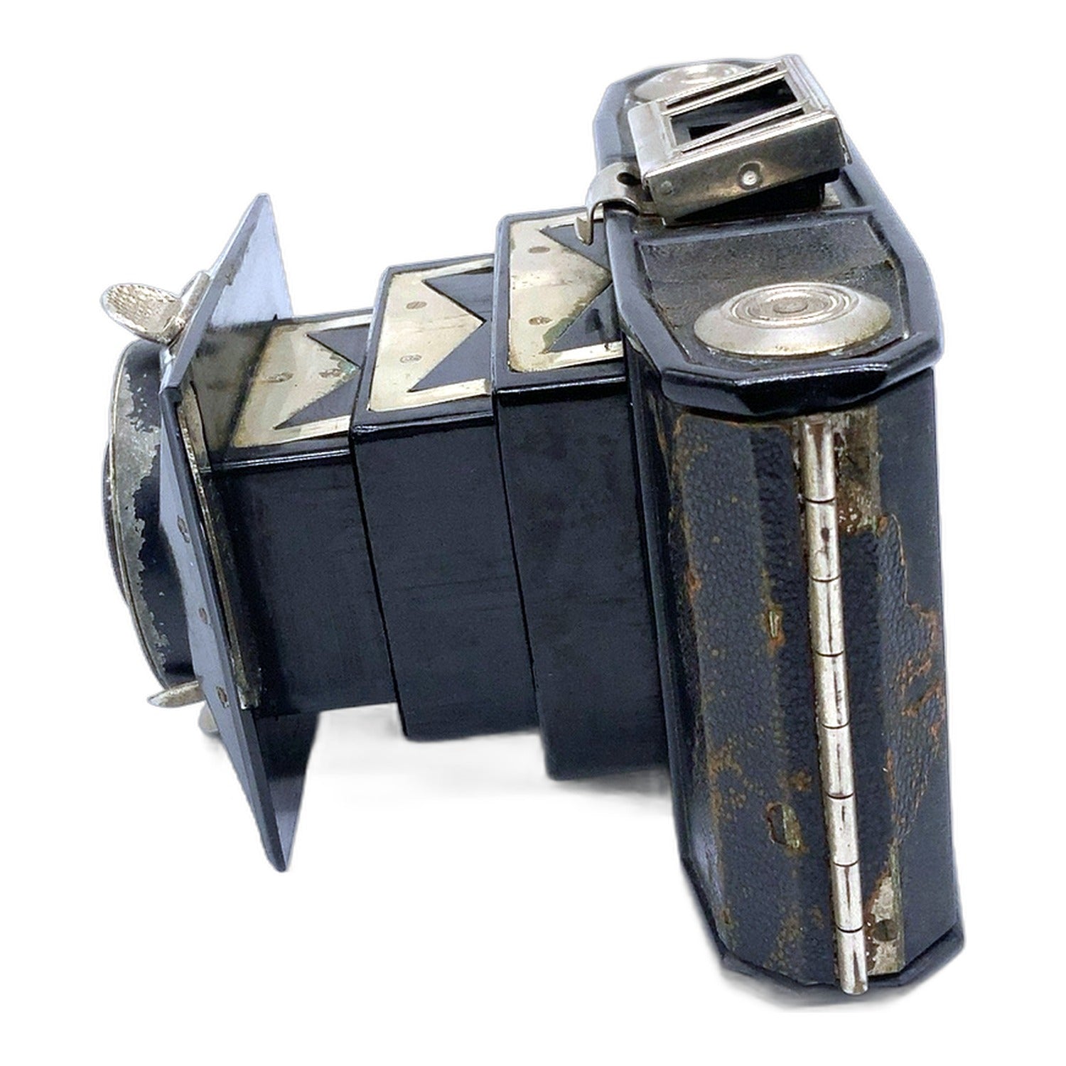 Minolta Best-Vest Marble Klappkamera mit 75mm 1:4.5 Folding Camera Balgenkamera