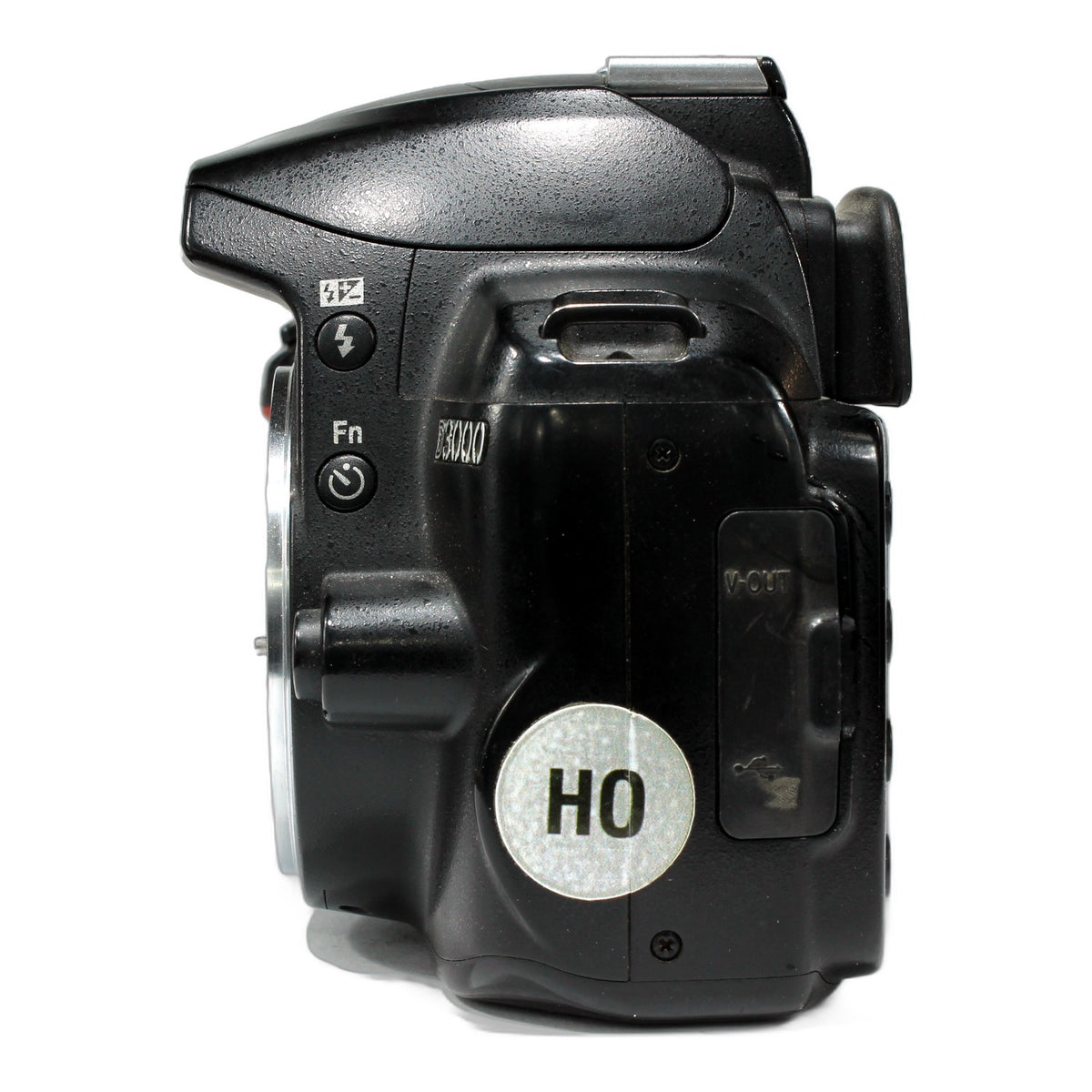 Nikon D3000 DSLR Body Digitalkamera Spiegelreflexkamera (Nikon AF)
