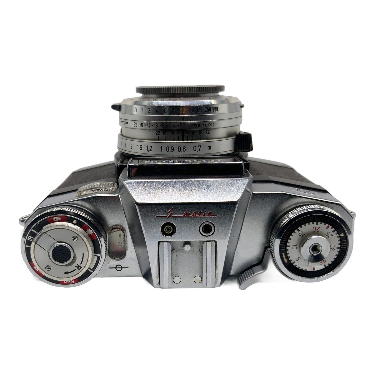 Zeiss Ikon Contaflex 35mm SLR analog mit Tessar 50mm 1:2.8 Synchro-Compur