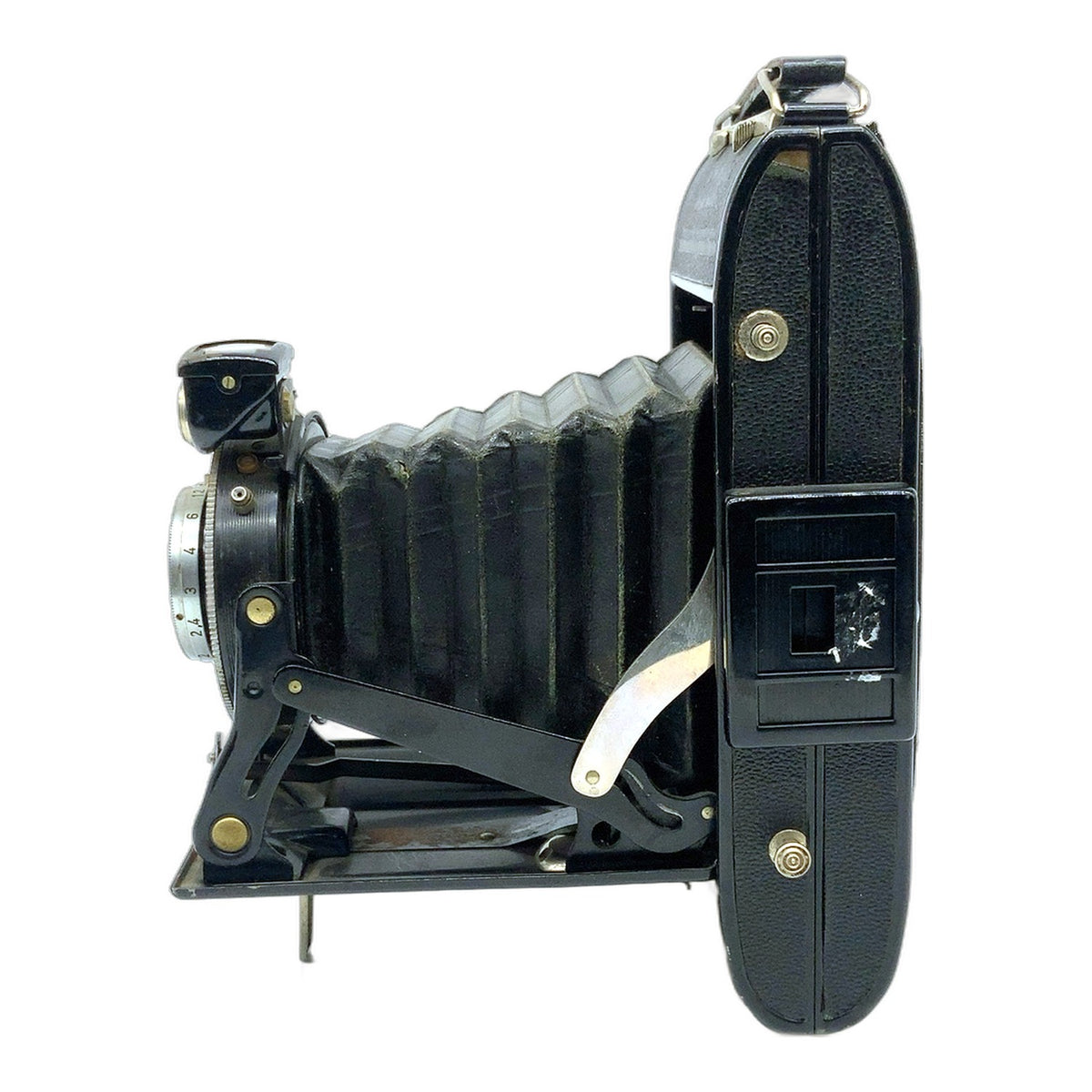 ADOX Sport Klappkamera mit Radionar 1:4.5 105mm Vario Balgenkamera