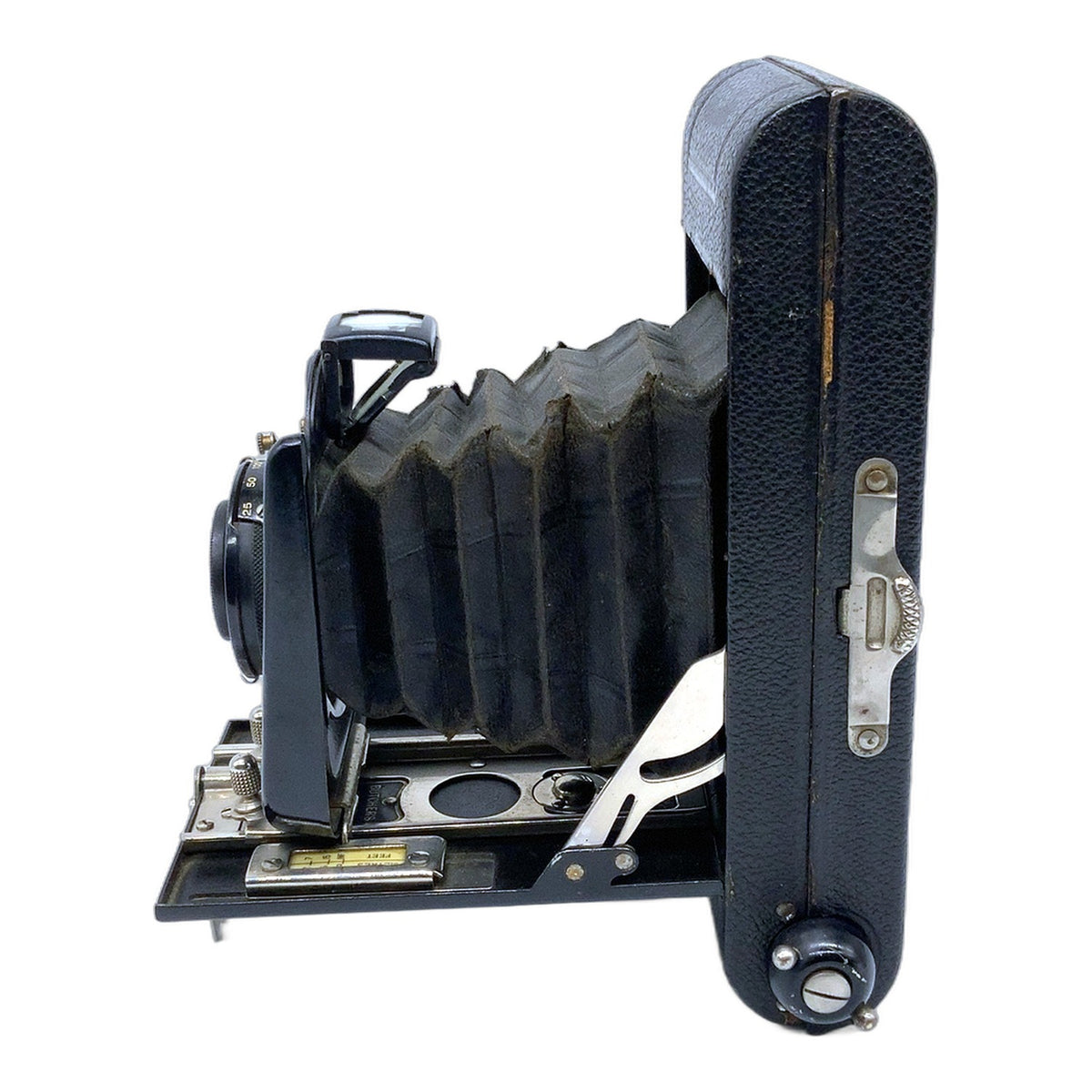 Butcher Watch "Carbine" Pocket Klappkamera mit Aldis Uno Anastigmat F7.7 4-75