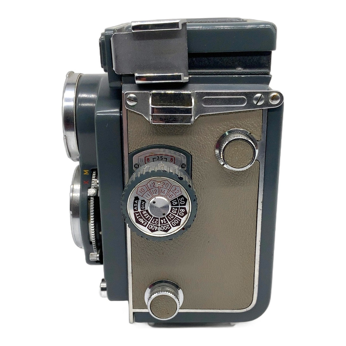 Yashica 44 TLR mit Yashicor 60mm 1:3.5 Twin Lens Reflex zweiäugige Kamera