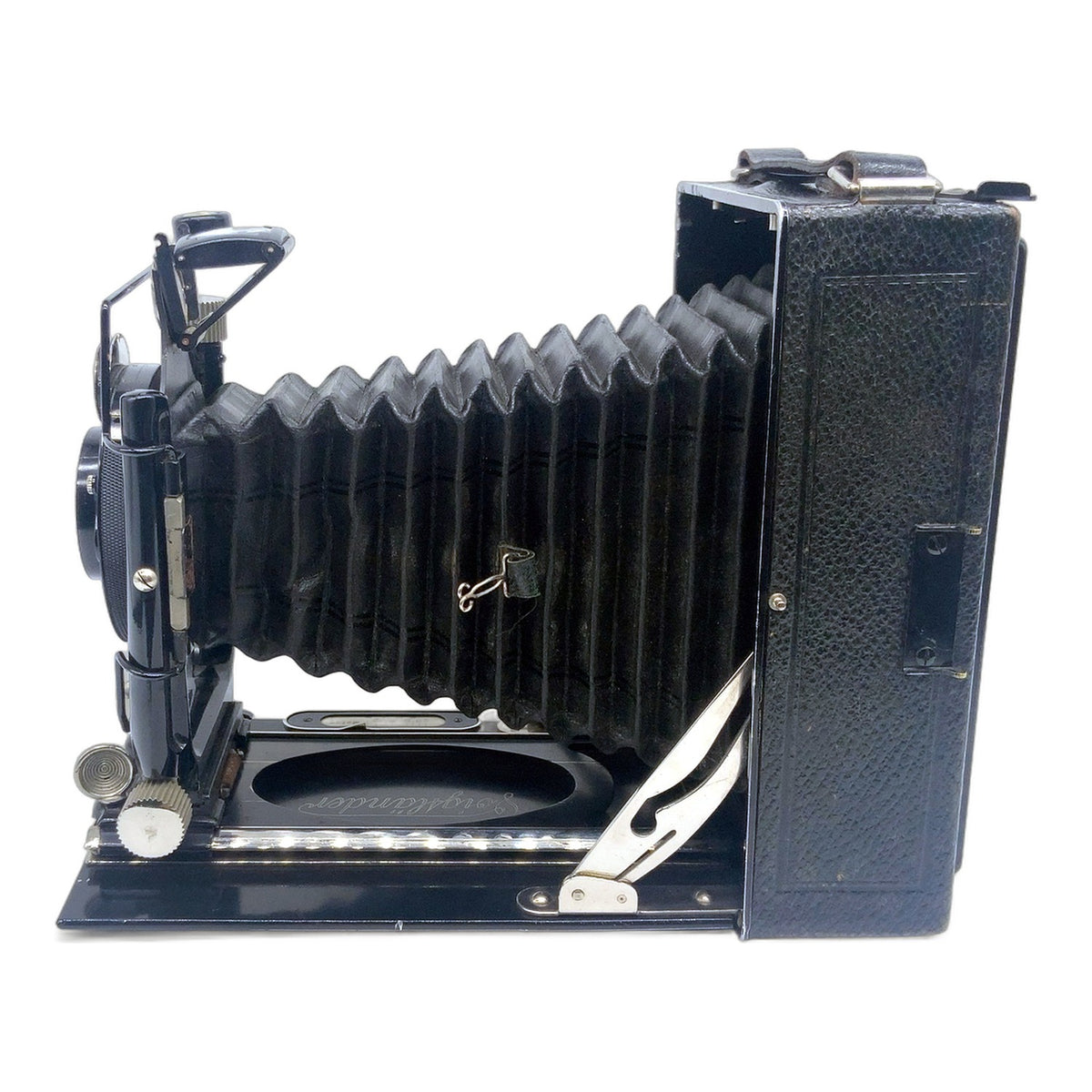 Voigtländer Avus Plattenkamera mit Anastigmat Skopar 13,5cm 1:4,5 Compur