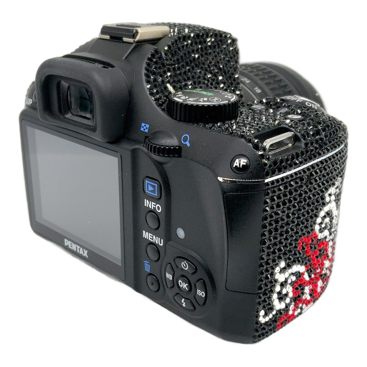 Pentax K-m DSLR mit SMC DAL 18-55mm in OVP Swarovski No. 010/150 Digitalkamera
