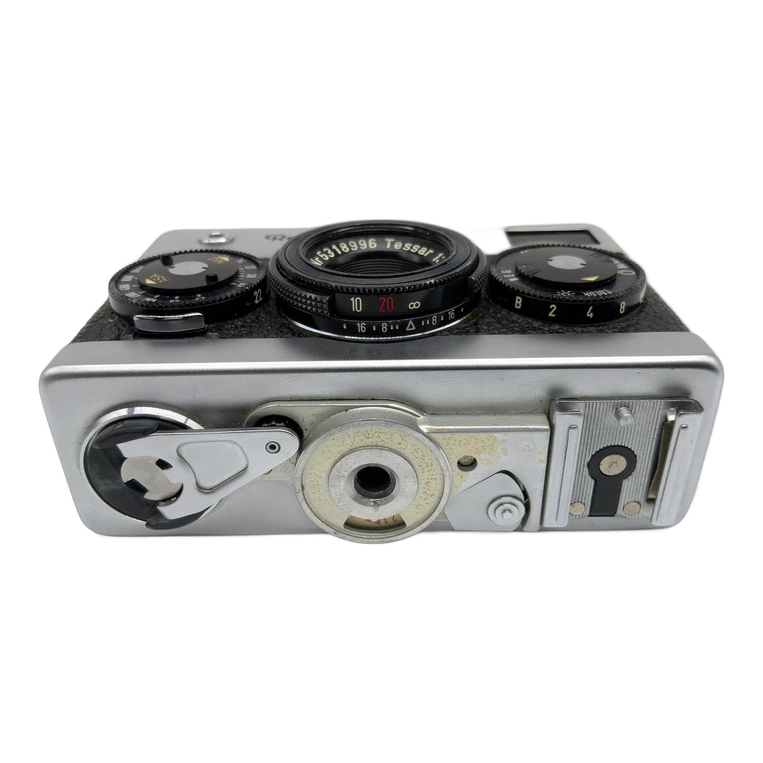 Rollei 35 Sucherkamera mit Carl Zeiss Tessar 40mm 1:3.5 Viewfinder Camera